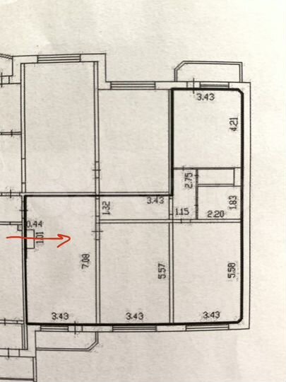 3-к. квартира, 89,6 м², 12/14 эт.