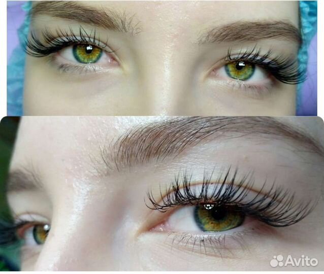 Наращивание ресниц на дому