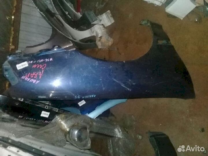 Крыло переднее правое Toyota Avalon MCX10 синий