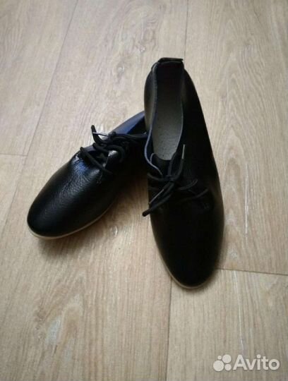 Кожанные туфли