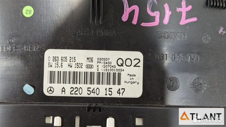 Спидометр mercedes-benz S-class (S600) long