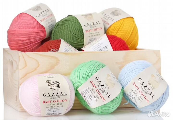 Пряжа Gazzal Baby cotton