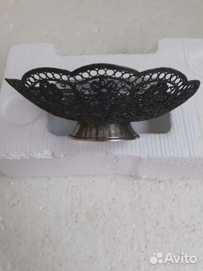 Ваза - конфетница скань СССР