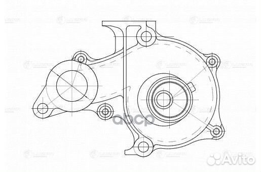 Насос водяной LWP1917 luzar