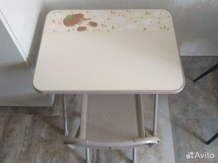 Детский столик и стульчик с 1.5 до 6 лет