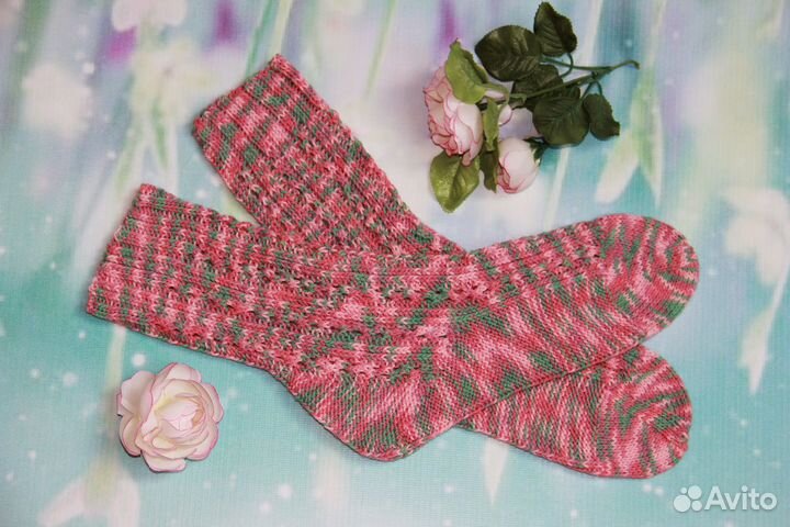 Носки вязаные женские