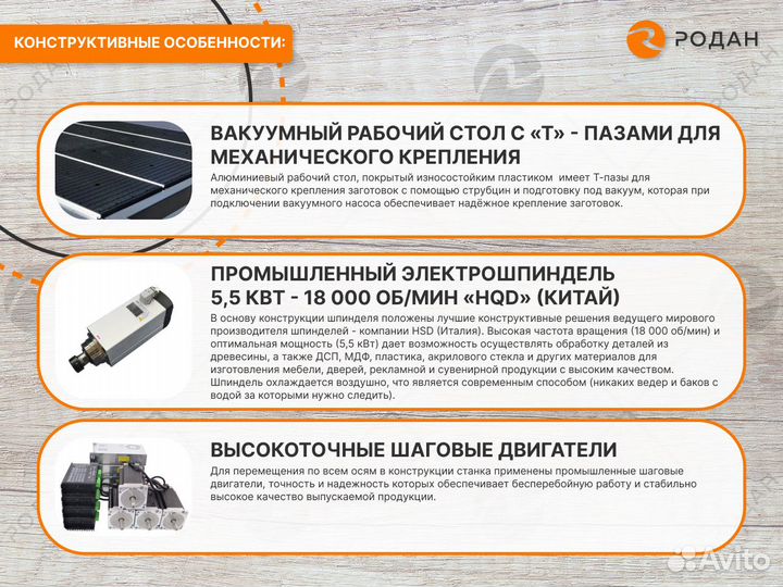 Фрезерно-гравировальный станок с чпу CH 1325