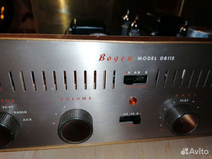 Американские Ламповые усилители 2моно