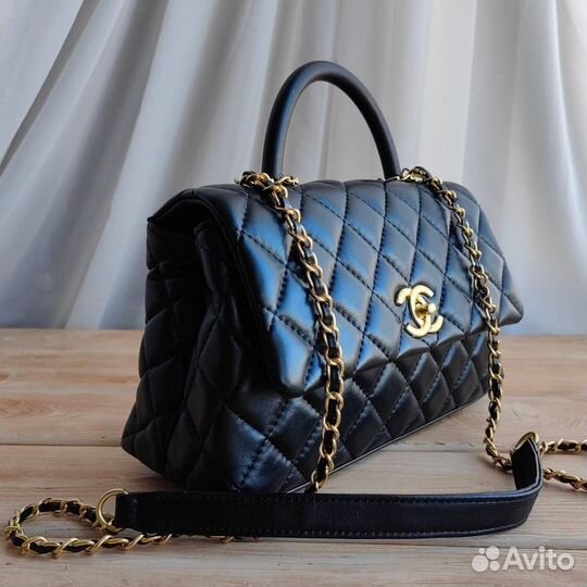 Сумка женская chanel натуральная кожа