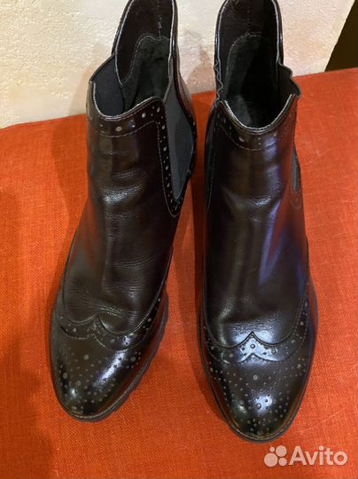 Ботильоны (оксфорды)натуральная кожа 41 geronia