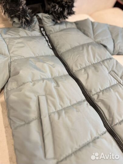 Новый детский пуховик,134-140см