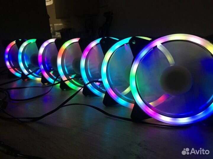 RGB Кулер вентилятор для пк 120