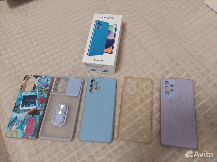Чехлы на Самсунг A52, б/у в хорошем состоянии