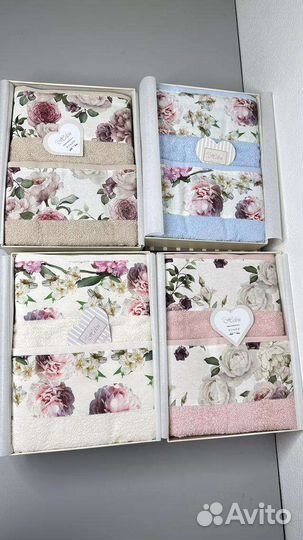 Полотенца махровые Италия наборы