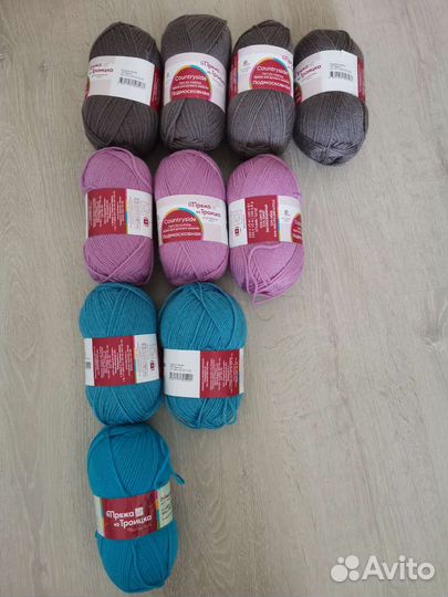 Пряжа подмосковная