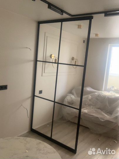 Межкомнатные перегородки из стекла