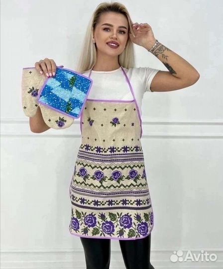 Фартук+прихватки