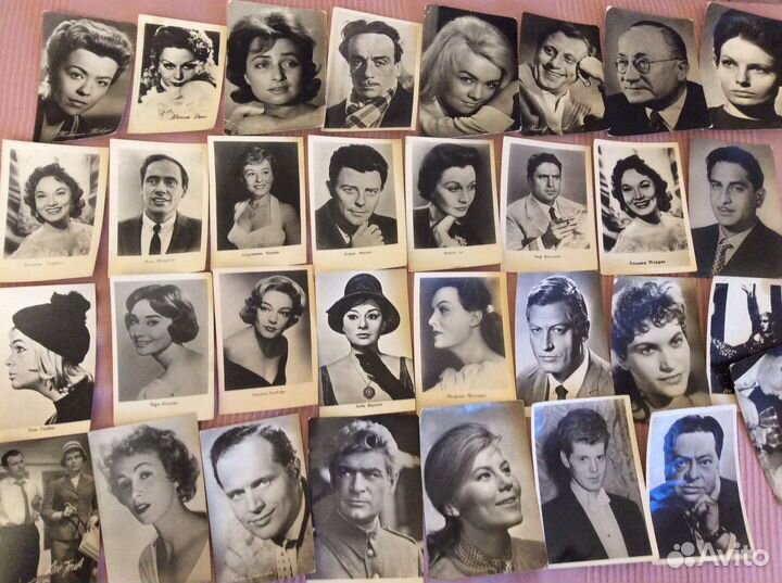 Продаются старые фотографии артистов СССР