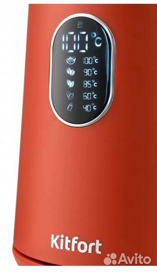 Чайник Kitfort красный