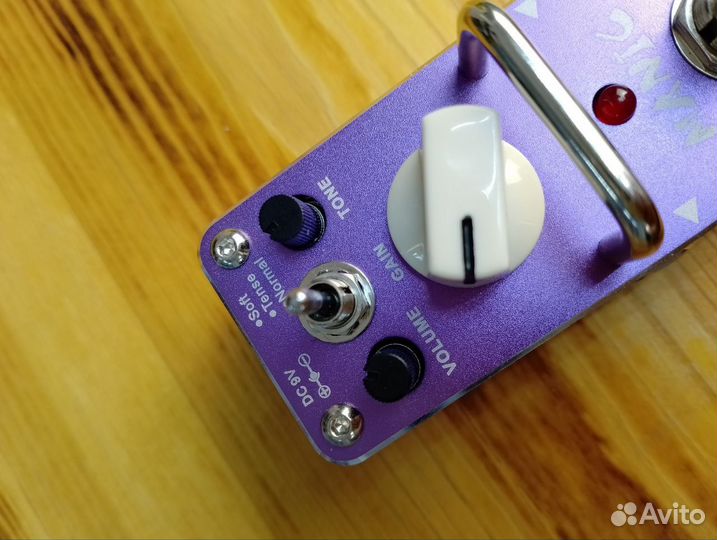 Новая педаль эффектов Distortion tomsline AMC-3