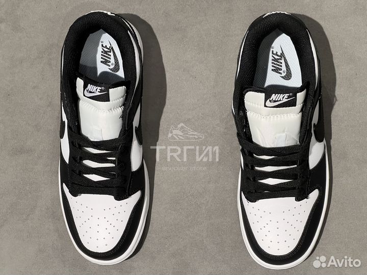 Кроссовки Nike Dunk Low Retro White Black Panda