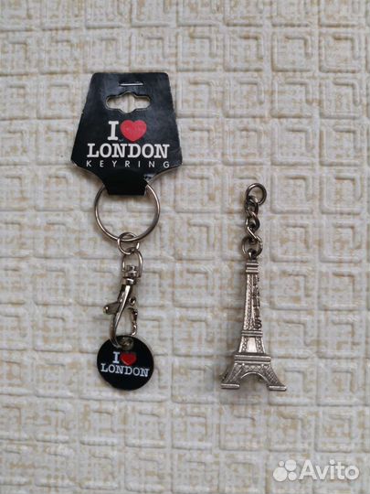 Брелок Лондон / Париж