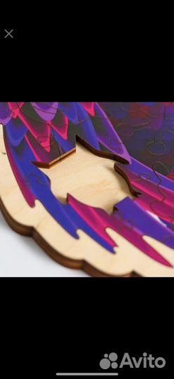 Деревянные пазлы новые