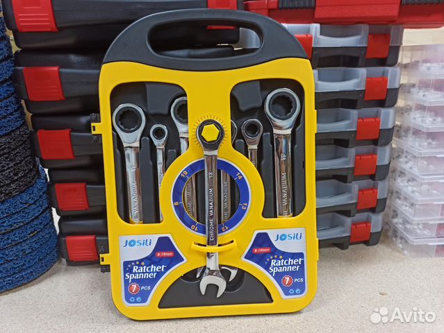 Набор комбинированных ключей с трещоткой купить в Москве с доставкой ...