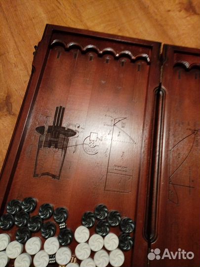 Нарды резные