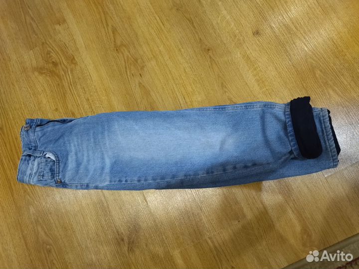 Джинсы утепленные для девочки 134 Gloria jeans