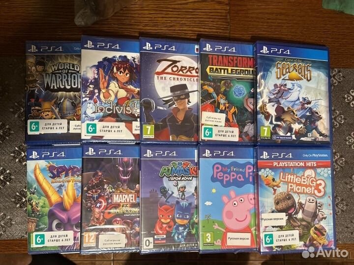 Детские игры Sony PS4