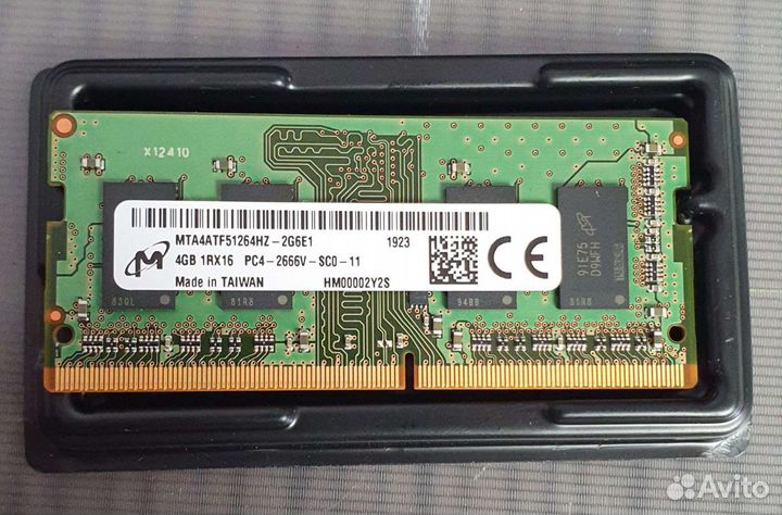 Оперативная память для ноутбука ddr4 4gb