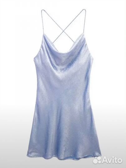 Платье мини в бельевом стиле