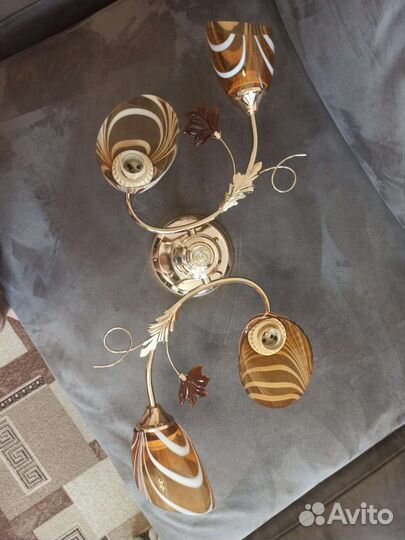 Люстра потолочная бу