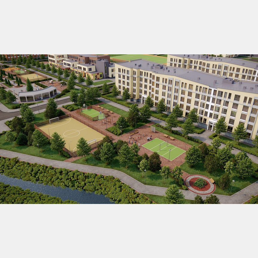 1-к. квартира, 34,9 м², 3/5 эт.
