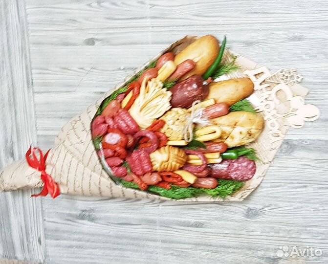 Съедобные букеты для мужчин на праздник 23