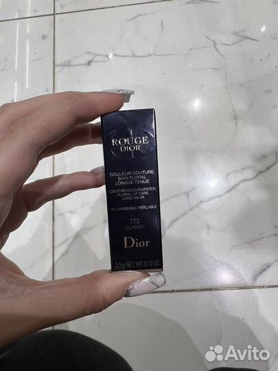 Матовая помада Dior