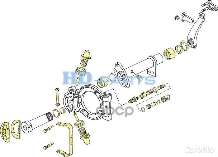 110050 р/к тормоза Z-Cam Volvo лев./прав Volvo
