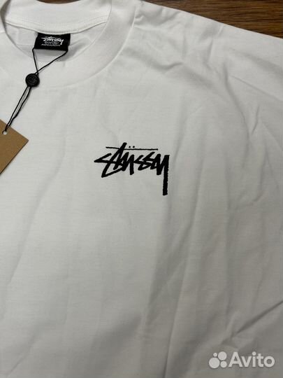 Лонгслив Stussy SS23 Kittens белый