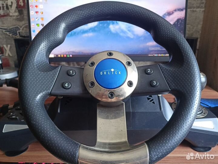 Игровой руль для пк 180 градусов