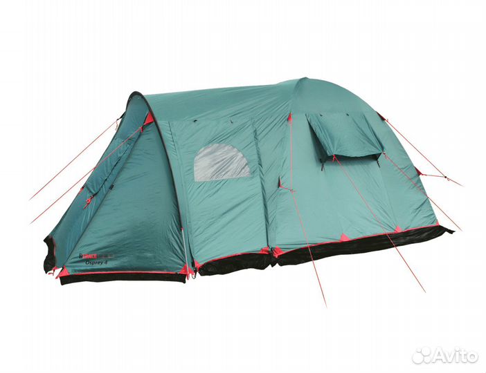 Туристическая палатка 4 местная Btrace Osprey 4