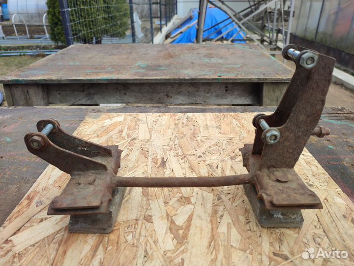 Крепление двигателя на советский картинг