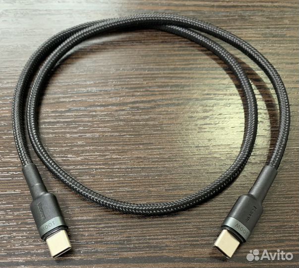 Кабель baseus type c 100вт
