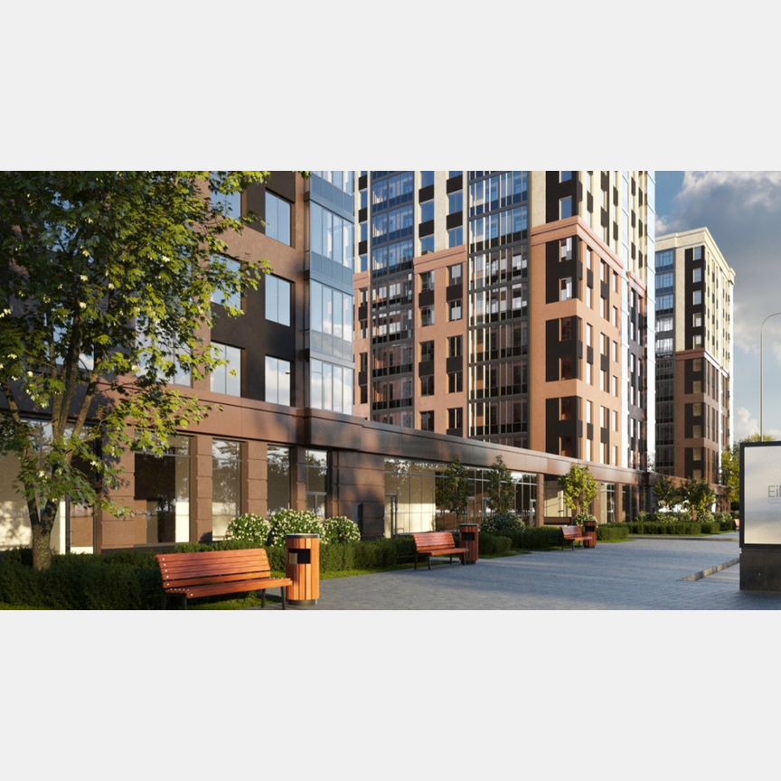 1-к. квартира, 36,8 м², 2/12 эт.