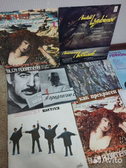 Виниловые пластинки СССР