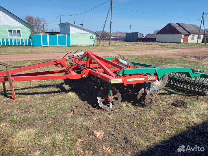 Дискатор бдм2.4 борона пружинная культиватор