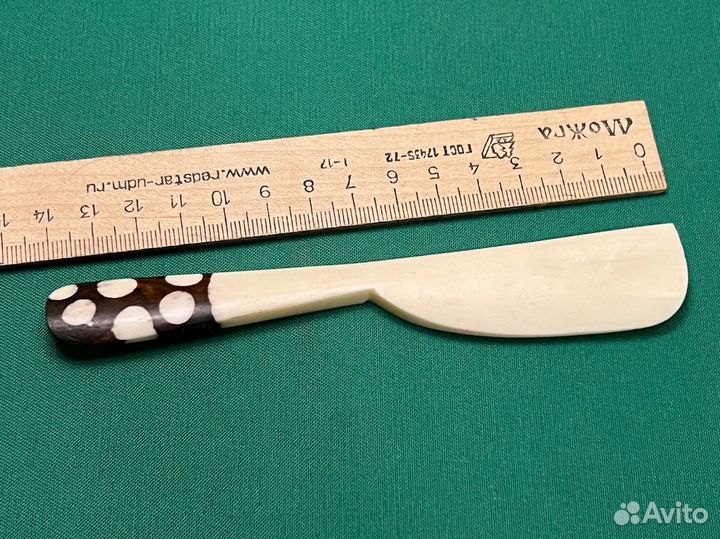 Нож для писем стариннный кость