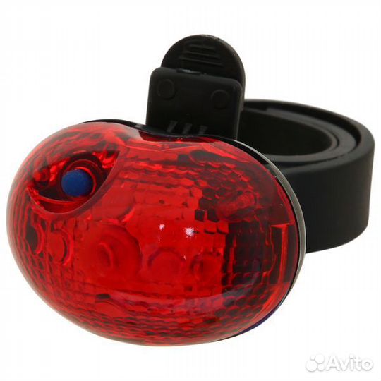 Фонарь велосипедный STG задний JY-235T, 1 супер св