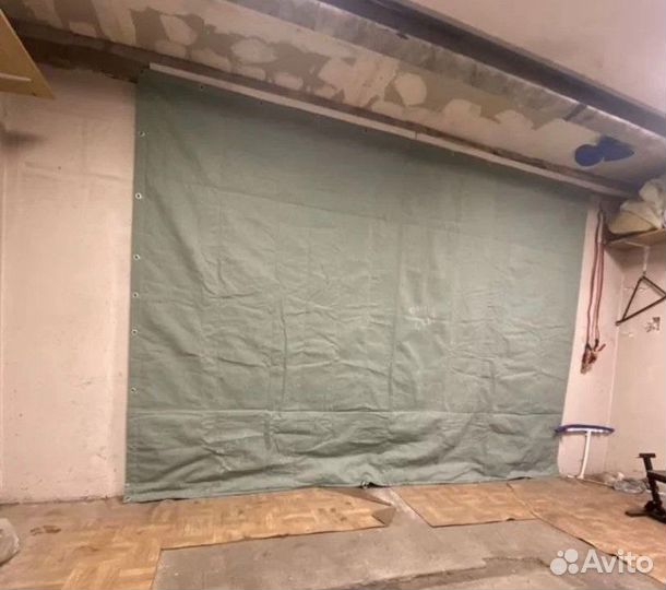 Брезент огнеупорный