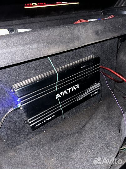 Сабвуфер и усилитель